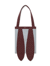 RABBIT STAR REVERSIBLE ECO BAG(BURGUNDY)