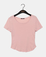 チュートハートパンチング半袖Tシャツ