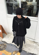 レイヤードスカートスラックス