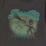 25SS ピグメントシューティングエイリアンショートスリーブTシャツ チャコール