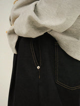 HO Pin-tuck Stitch Selvage Denim