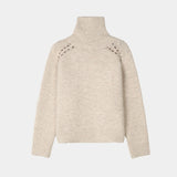 Tessie Stitch High Neck Two-Way Knit
