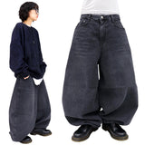リアルバルーンウォッシュデニムパンツ