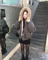 ローライズスカートパンツ
