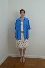 Pocket over shirt_blue
