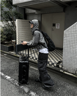 アークイン クロップフード ウィンドブレーカー
