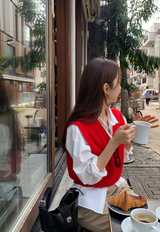 [Lè made/7,000 Sold] ルメイド ベーシック Vネック ベスト