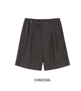 エルボーベルトコットンハーフスラックス
