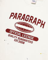 PARAGRAPH サーマルTシャツ オフホワイト