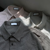 SK ダブルクロップチェックシャツ(3 colors)