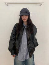 ブルタブクロップレザージャケット