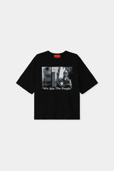 Vintage taxi slap crop tee