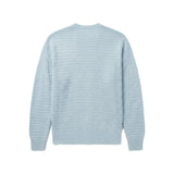 LightBlue See-Through Slit Knit