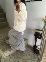 Fleece-lined sweatpants