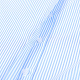 Knot stripe half sleeve shirts (BLUE STRIPE)