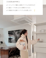 【MADE】フーデッドフリースライニングロングワンピース