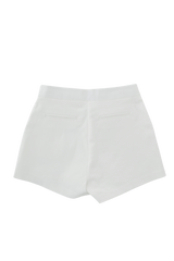 [Sepia] Basic cotton shorts (Black/White)