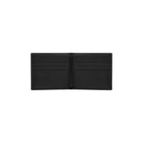 Plain Bi-fold 6CC 1/2 Wallet_Black