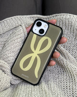 [MADE] yeowhi logo epoxy bumper case_khaki yellow