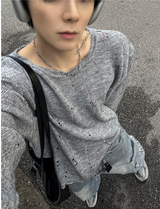 フムットモヘアヴィンテージニット