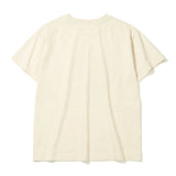 デディケーションピグメント Tシャツ_クリーム