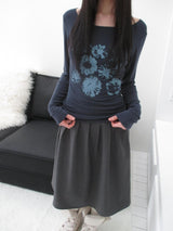 flower printing t