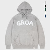 [UNISEX]GROA フラワーロゴ パーカー