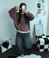 BALLOON PARACHUTE バックスナップバルーンデニムパンツ 🩵🖤2COLOR