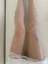 Jellyfish STAR tattoo stockings