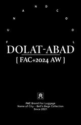 “DOLAT-ABAD” Suede Bowling Bag