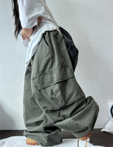 ペールオーバーカーゴパンツ💚🪵6COLOR