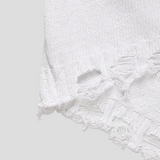 [S/S] Vacance damage v neck half knit(3color)