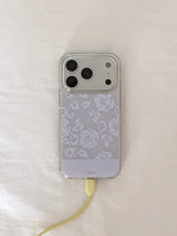 ROSE LACE VIOLET Jellyhard Case