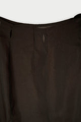 Satin layered set_brown