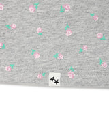 フラワーセラーロゴ長袖Tシャツ グレー(CV2GSUT551A)