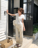 Edit Semi Bootcut Cargo Pants
