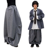 Real Wide Two-Tuck Slacks