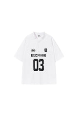 Retro Striped Jersey T-Shirt