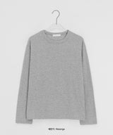 Bokan Stripe Round Long Sleeve Tee