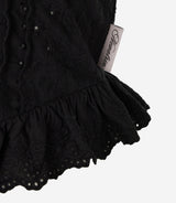 ROSÉ 2 Off-Shoulder Pintuck Lace Blouse