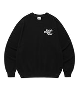 SELLER LOGO SWEATSHIRT BLACK(CV2EFUM441A)