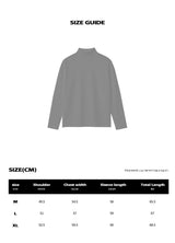 [Unisex] リザーブオーバーフィットモックネックTシャツ [BLACK]