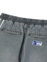 バスケットボールデニムハーフパンツ (GRAY)