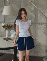 [U-BASIC] Everyday U-neck Loose T-shirt