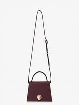 LOMEL MINI マイクロレザーバッグ / Maroon Burgundy