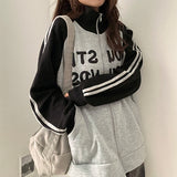 Shuda ナッピングカラフルナグリントラックジップアップ