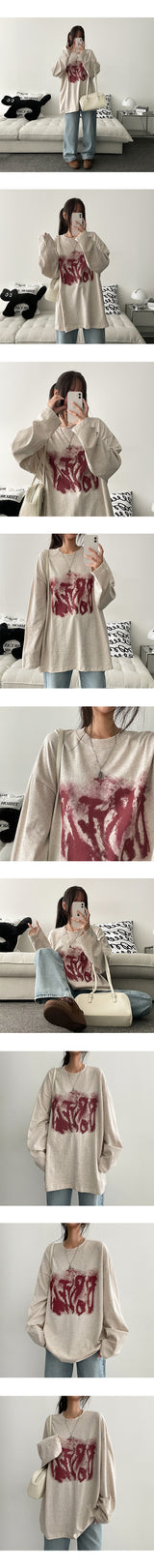 アブリーフロングスリーブｔシャツ