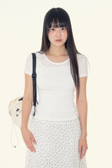 Melun ベーシック 半袖Tシャツ