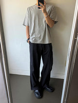 ASCLO ピンストライプダーツスラックス (2color)