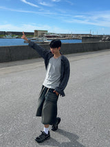 Washed Keyring Bermuda Pants (3 Colors)